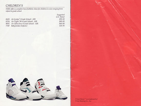 Vintage Nike Catalog Basketball 1988 Catalogue