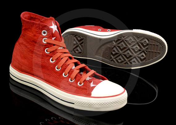 Converse Chuck Taylor All Star Quilted Cinnabar Red 4