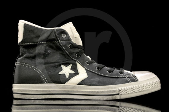 John Varvatos x Converse Star Mid - Black White - SneakerNews.com