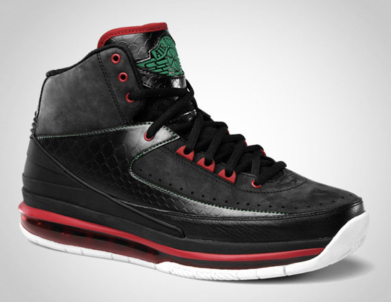 Jordan 2.0 Black Green Red Rr 02