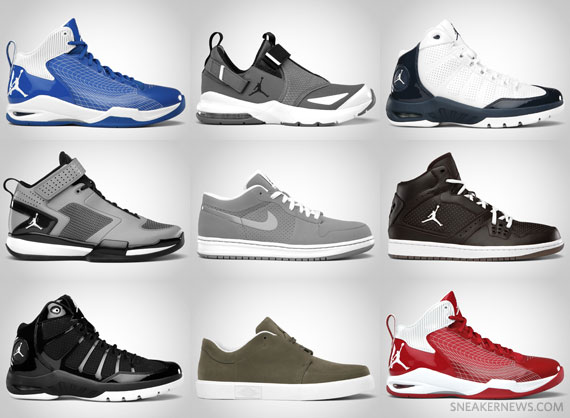 Jordan Brand September 2011 Footwear