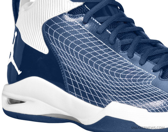 Jordan Fly 23 - Midnight Navy - White