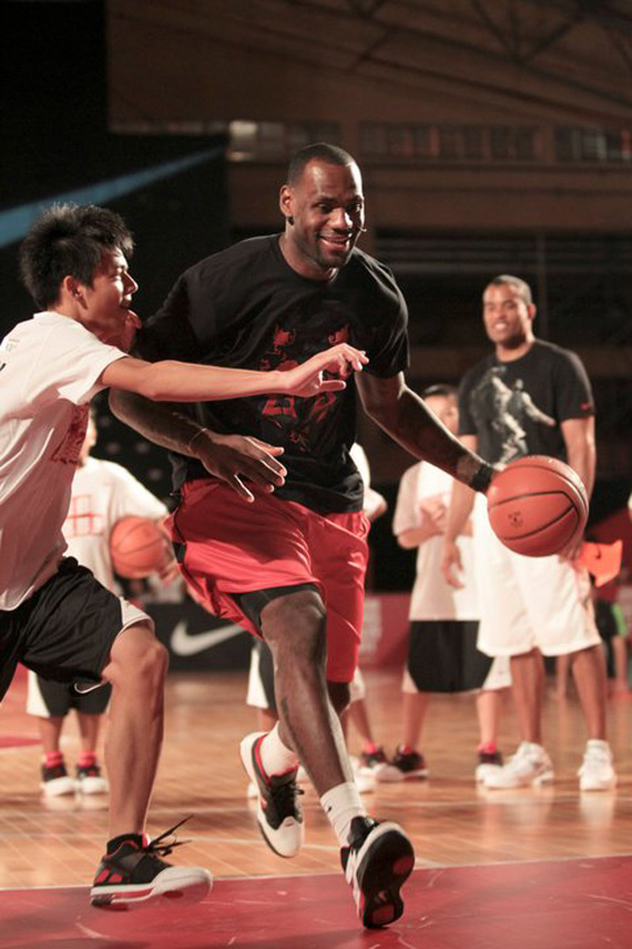 Lebron James Nike China Tour August 2011 06