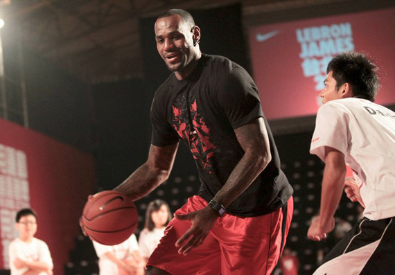 Lebron James Nike China Tour August 2011 07