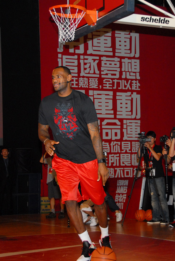 Lebron James Nike China Tour August 2011 20