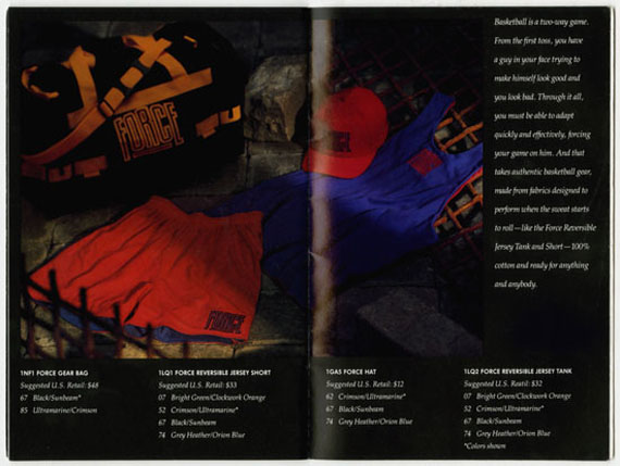 Nike Basketball 1991 Catalog SneakerNews