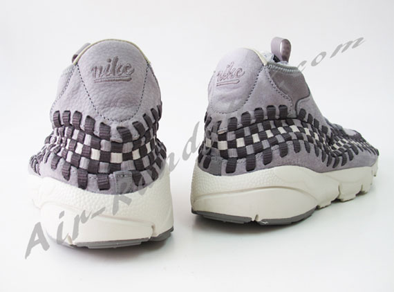 Nike Air Footscape Woven Chukka 68g Stealth Grey Flint Grey Varsity Purple 06