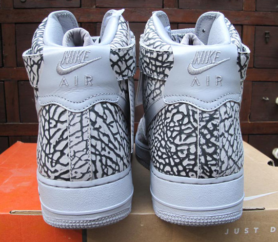 Nike Air Force 1 High Chris Hill Promo Cement Grey Black 05