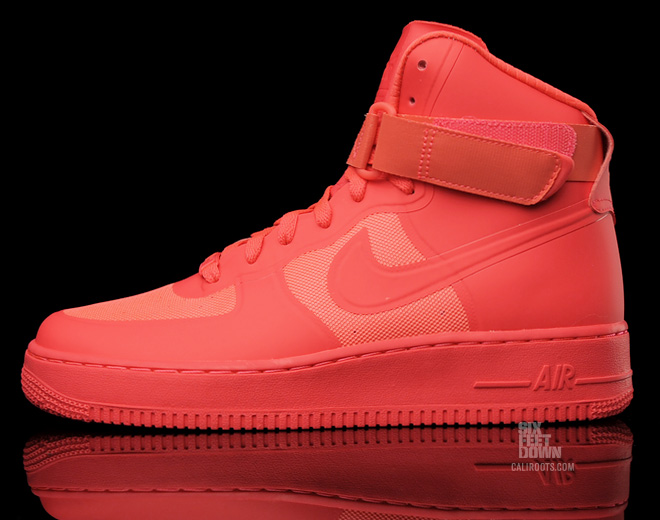Nike Air Force 1 Hyperfuse Solar Red 1