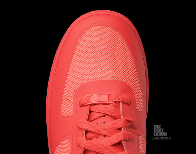 Nike Air Force 1 Hyperfuse Solar Red 5