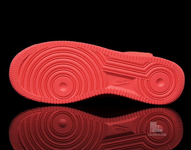 Nike Air Force 1 Hyperfuse Solar Red 7