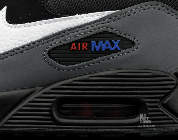 Nike Air Max 90 GS - Black - Red - White - Blue - SneakerNews.com