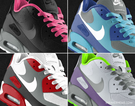 Nike Air Max 90 Hyperfuse iD - Available