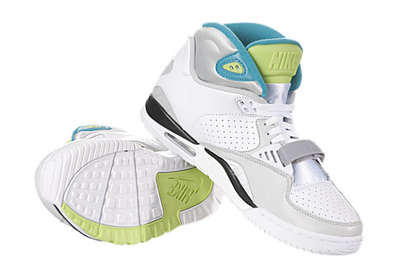 Nike Air Trainer Sc Ii High White Grey Citron Sneakerhead 03