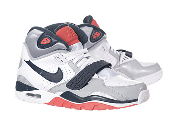 Nike Air Trainer Sc Ii High White Navy Infrared Sneakerhead 02