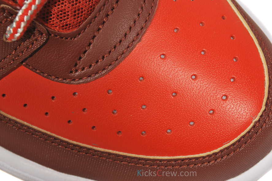 Nike Convention Low Team Orange Dark Copper Oxen Brown Imperial Blue 5