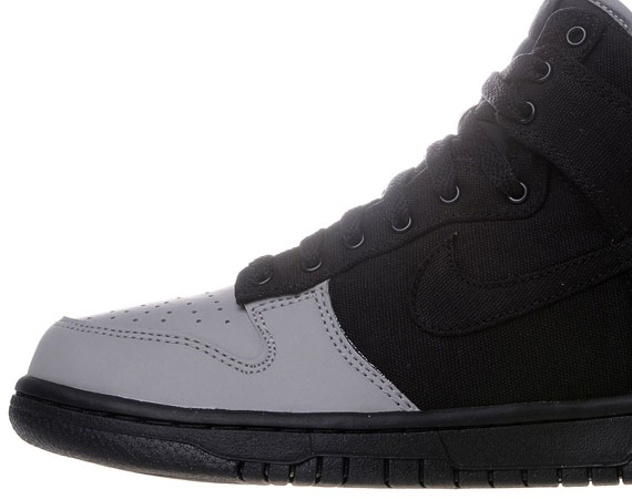 Nike Dunk High – Black – Grey Toe