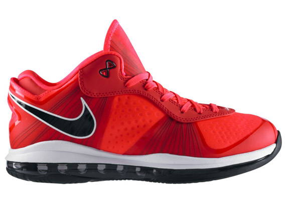 Nike Lebron 8 V2 Low Solar Red Available Eastbay 01