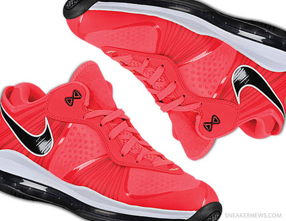Nike LeBron 8 V/2 Low 'Solar Red 