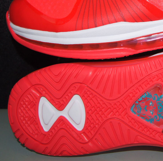 Nike Lebron 8 V2 Low Solar Red Sample 5