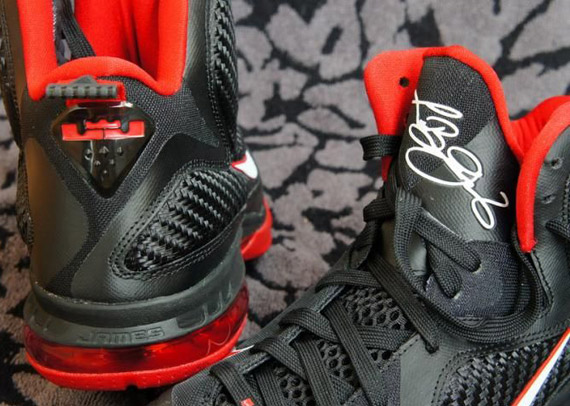 Nike LeBron IX – Black – Red – White | New Images