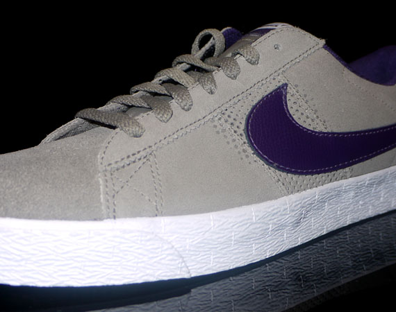 Nike SB Blazer Low - Grey - Purple | Spring 2012