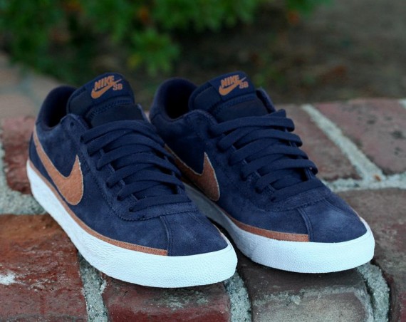 Nike SB Zoom Bruin - Binary Blue - Ginger - White