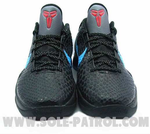 Nike Zoom Kobe Vi Dark Grey Blue Chilling Red 4