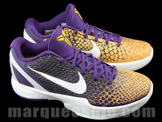 Nike Zoom Kobe VI Lakers Gradient SneakerNews