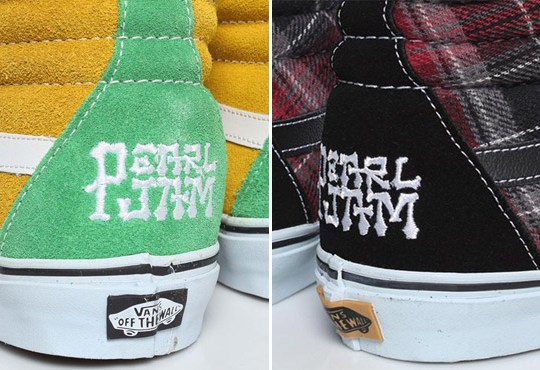 Pearl Jam x Vans Sk8-Hi | Available