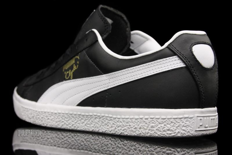 puma-clyde-leather-black-white-5 Puma Clyde Leather Black White 5