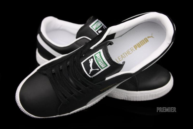 puma-clyde-leather-black-white-6 Puma Clyde Leather Black White 6