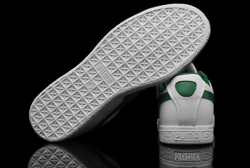 puma-clyde-leather-white-green-3 Puma Clyde Leather White Green 3
