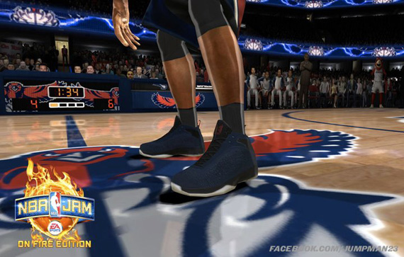 Air Jordan 2011 PE's In NBA Jam: On Fire Edition - SneakerNews.com