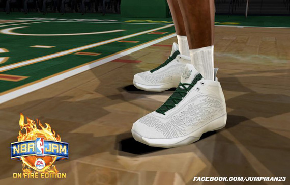 Air Jordan 2011 PE's In NBA Jam: On Fire Edition - SneakerNews.com