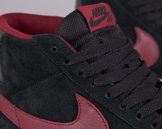 NIKE SB BLAZER BLACK TEAM RED