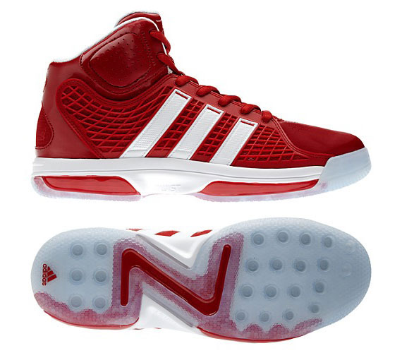 adidas adiPower Howard - University Red - White - SneakerNews.com