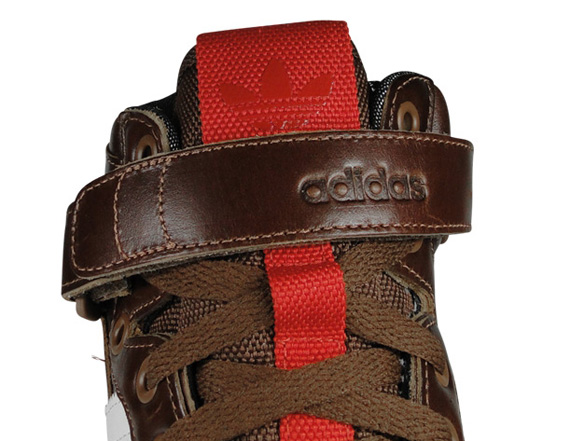 adidas Originals Forum Mid Lite RS - Brown - Red