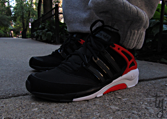 Adidas Originals Lqc Black White Red 1