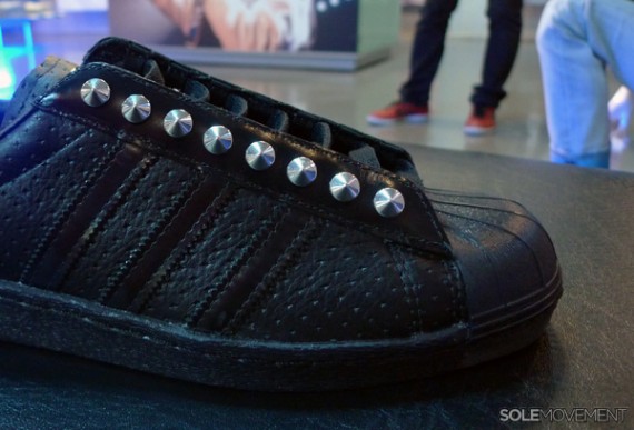 adidas Originals Superstar 80s – Black – Studded