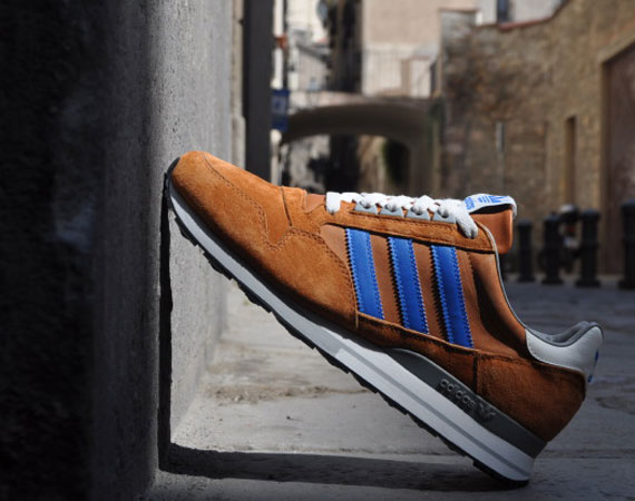 Adidas Originals Zx 500 Rust Brown Blue Sneakernews Com