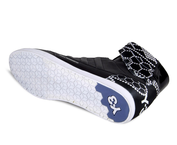 Adidas Y3 Honja High Black White Beige 03