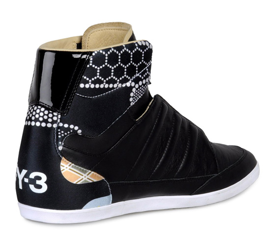 Adidas Y3 Honja High Black White Beige 04