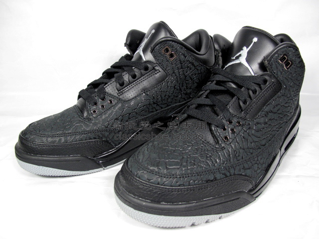 air-jordan-3-black-flip-3 Air Jordan 3 Black Flip 3