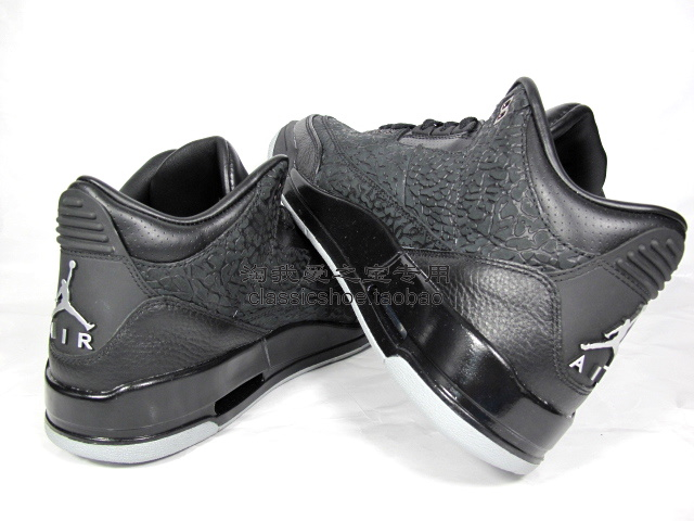air-jordan-3-black-flip-5 Air Jordan 3 Black Flip 5