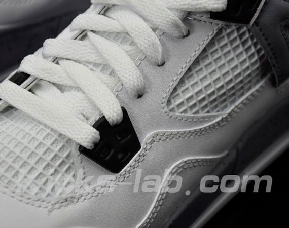 Air Jordan 4 GS - White - Cement - 2012 Retro