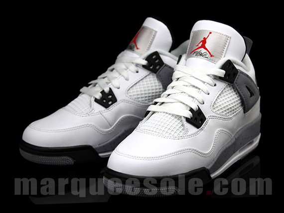 Air Jordan 4 White Cement Gs 061