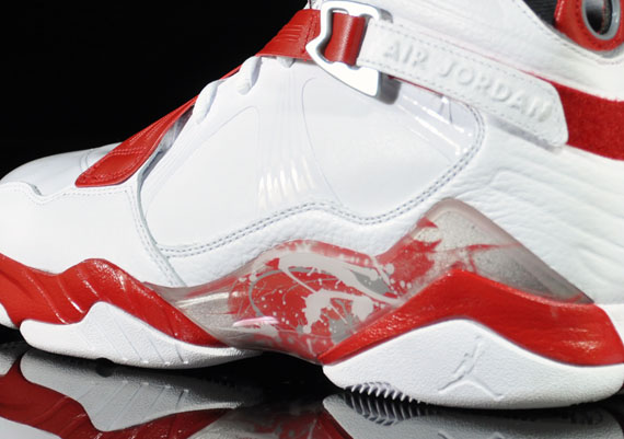 Air Jordan 8.0 White Red Silver 06