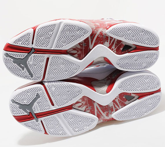 Air Jordan 8.0 White Red Size 01