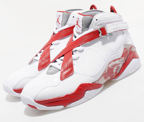 Air Jordan 8.0 White Red Size 04